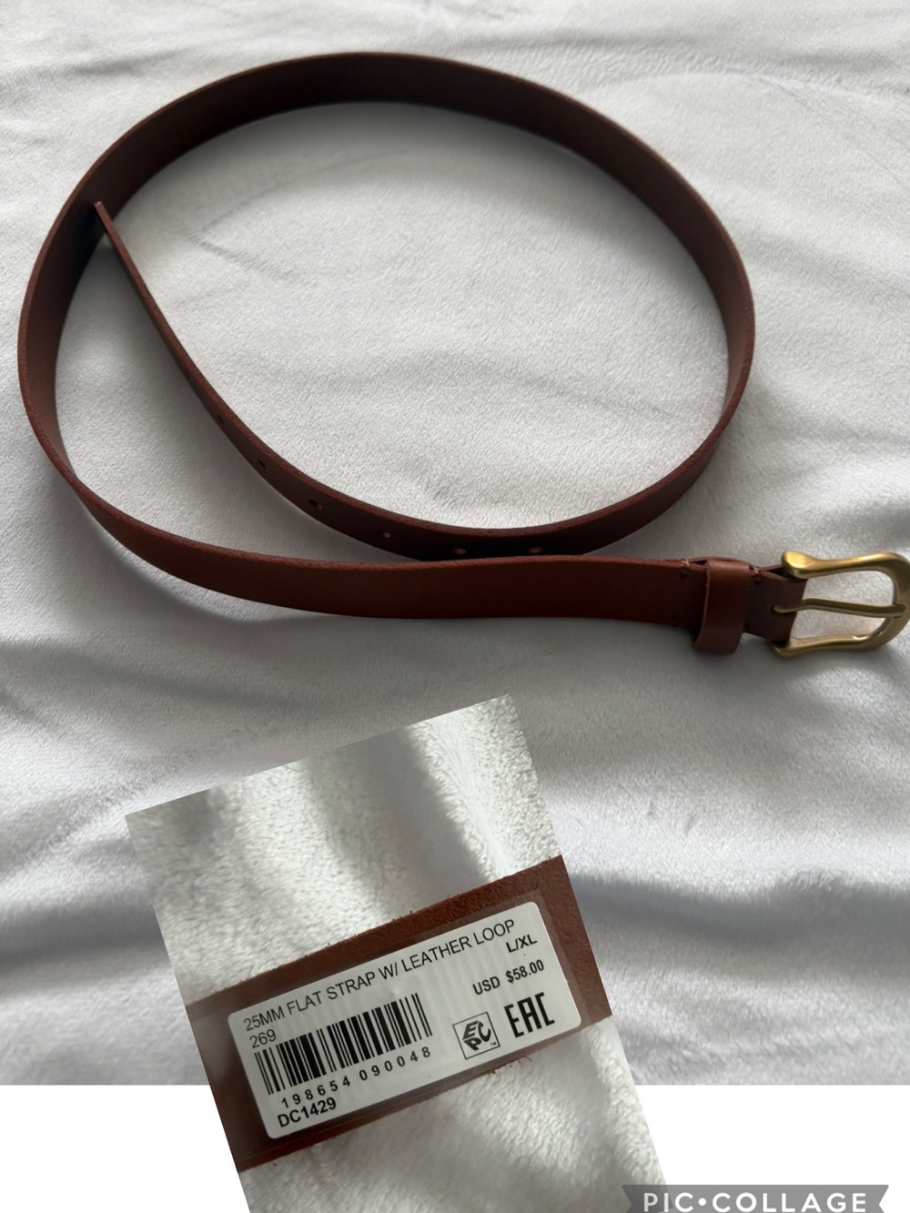 NEW leather belt